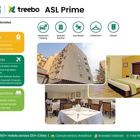 כלכותה Treebo Asl Prime, Near Ballygunge Railway Station מראה חיצוני תמונה